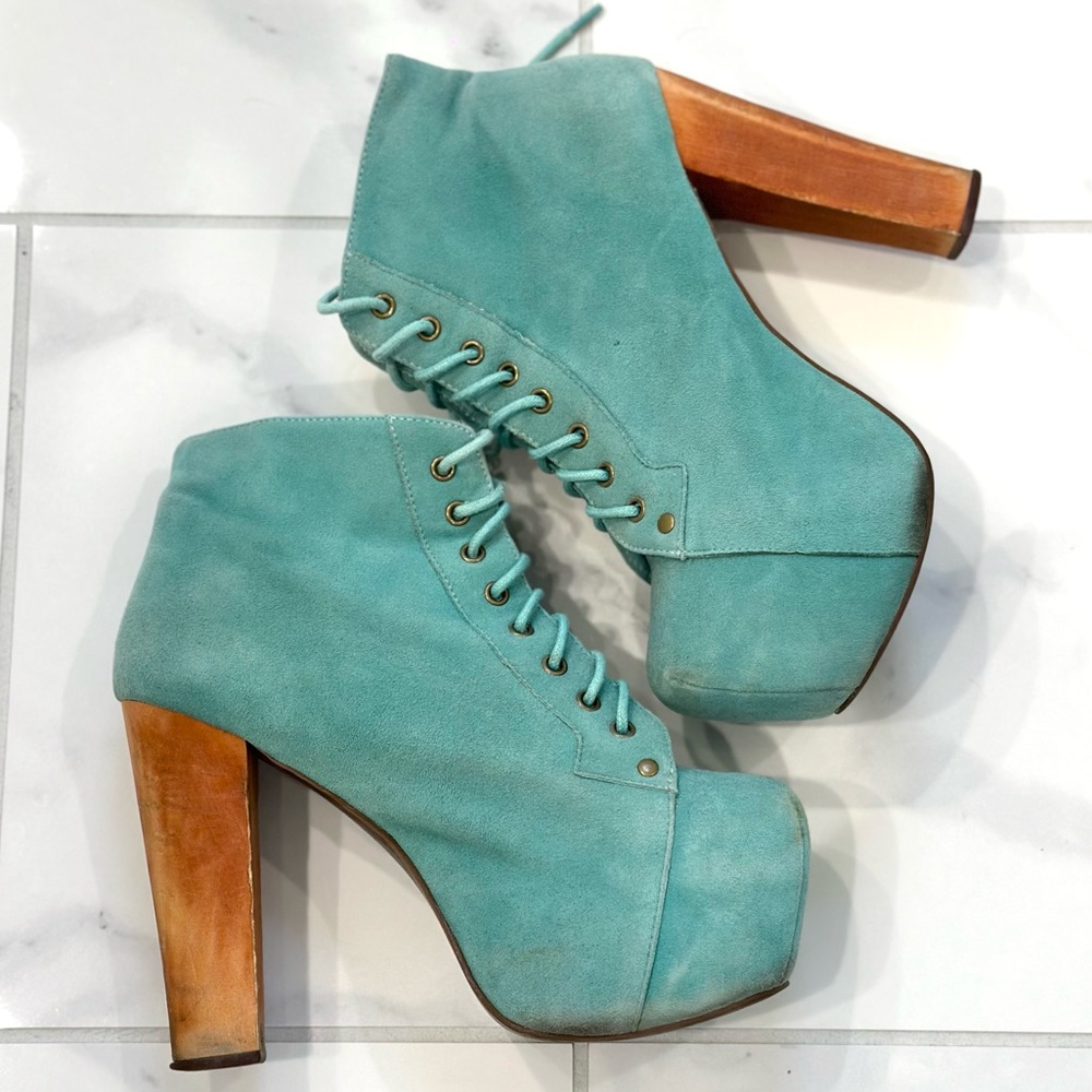 Jeffrey Campbell Lita- Turquoise